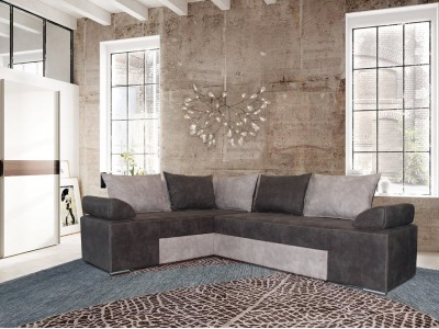 Γωνιακό καναπές Milano με λειτουργία ύπνου